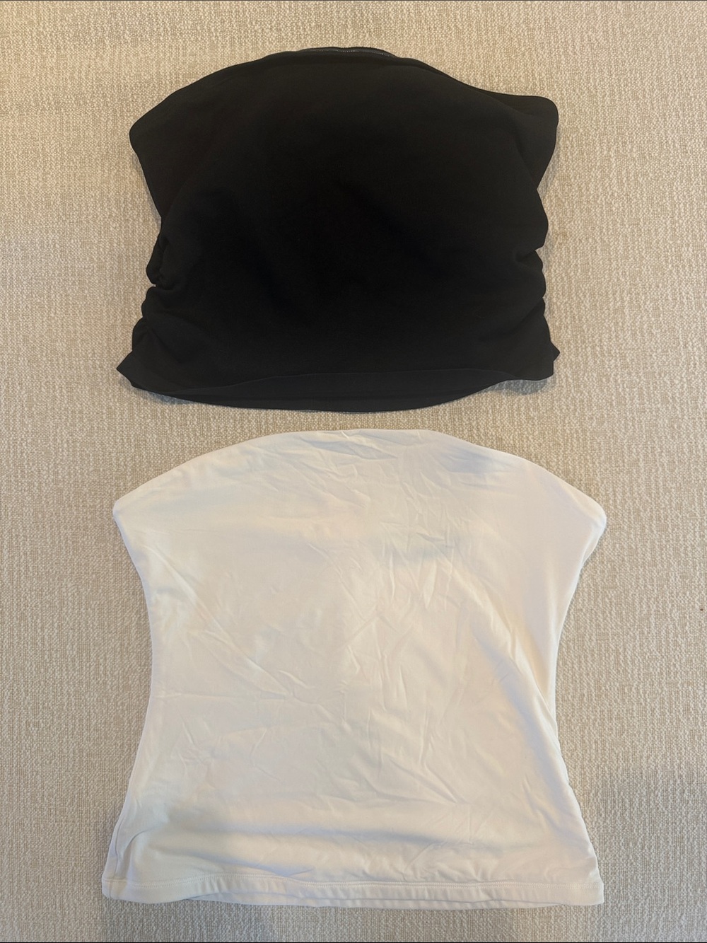 Strapless Tube Top Duo - Black & White